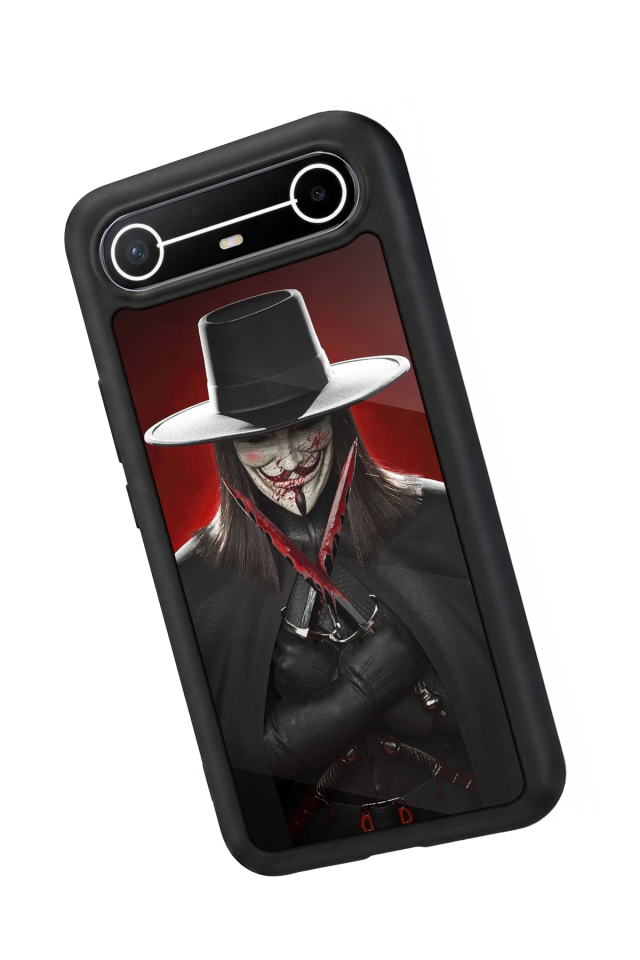 Tecno Spark Slim 5G Uyumlu Vendetta Tasarımlı Glossy Premium Kılıf