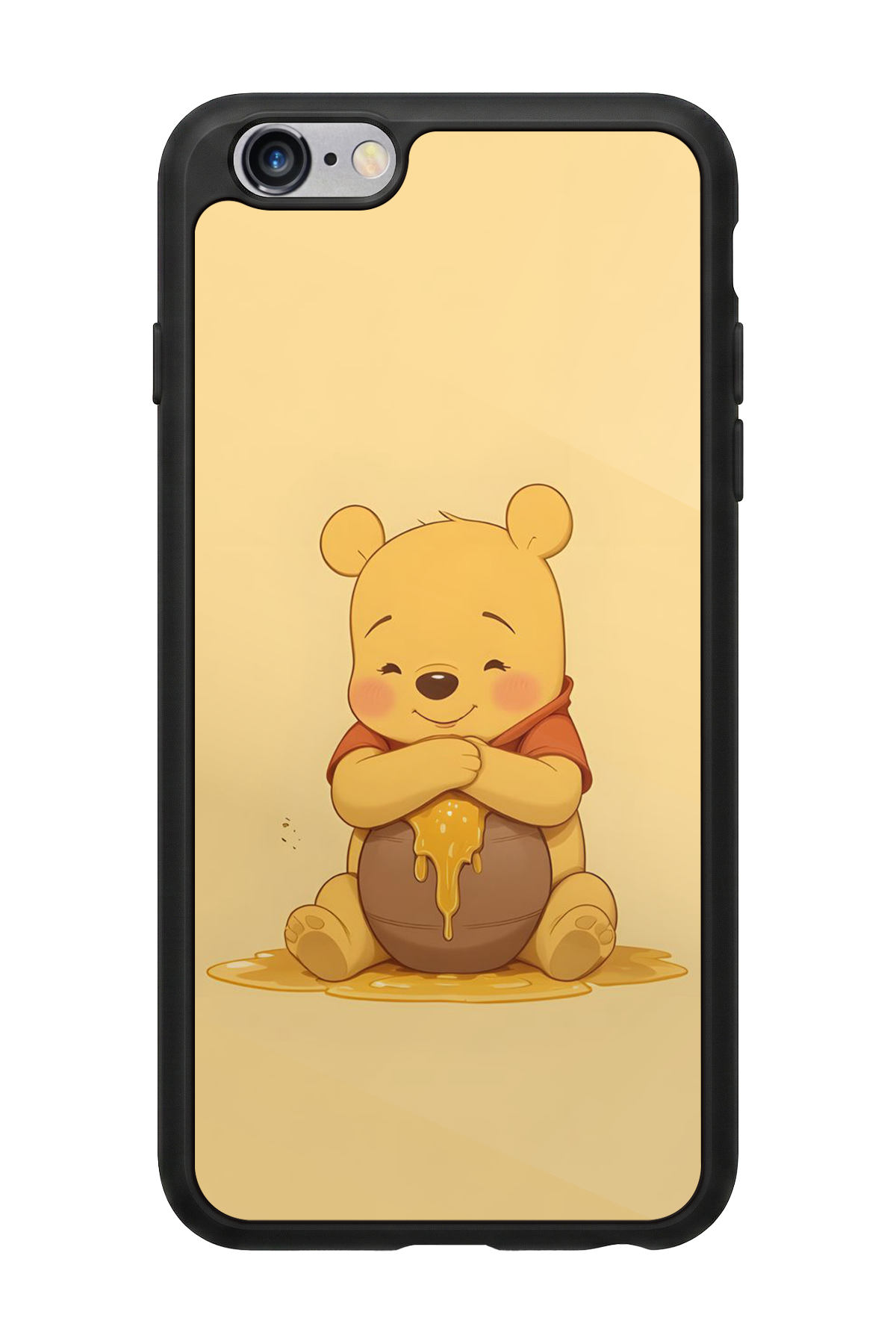 iPhone 6s Plus Uyumlu Winnie Tasarımlı Glossy Premium Kılıf