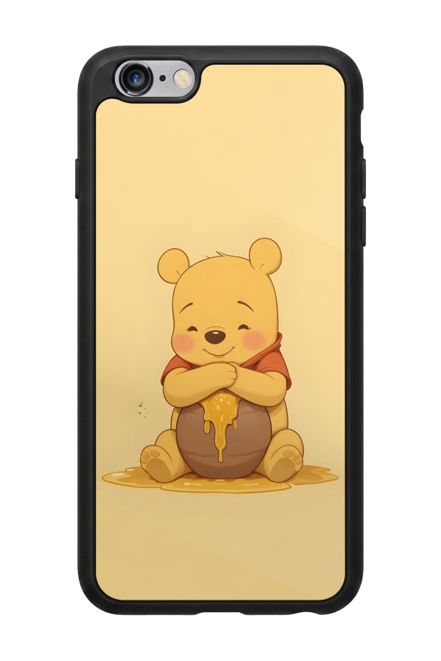iPhone 6s Plus Uyumlu Winnie Tasarımlı Glossy Premium Kılıf