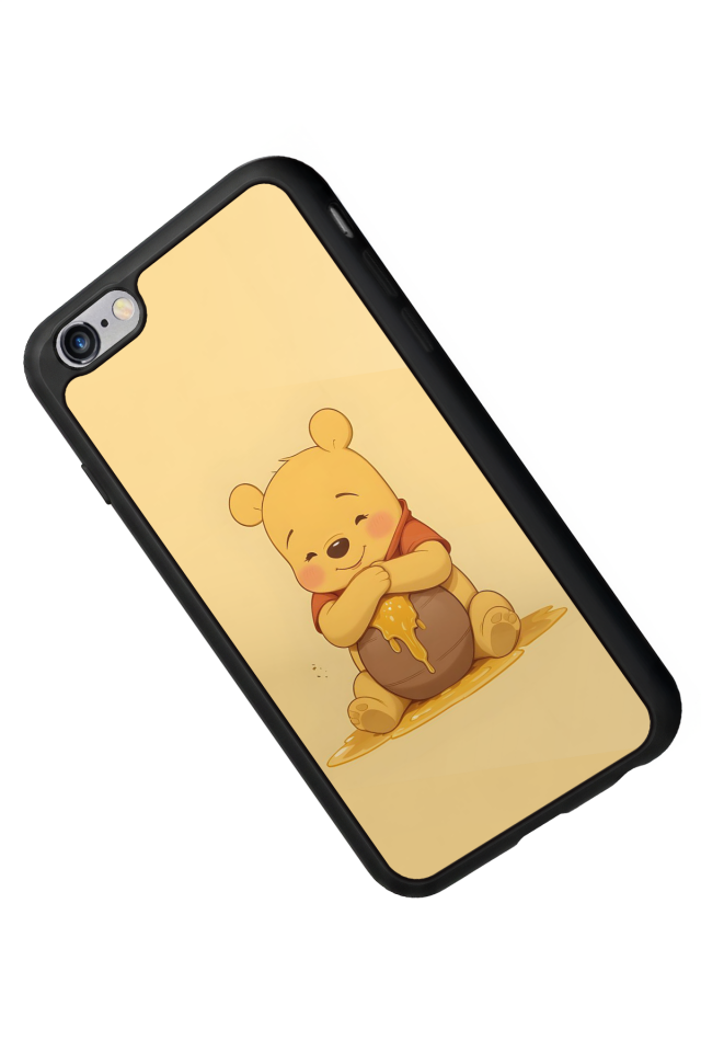 iPhone 6s Plus Uyumlu Winnie Tasarımlı Glossy Premium Kılıf