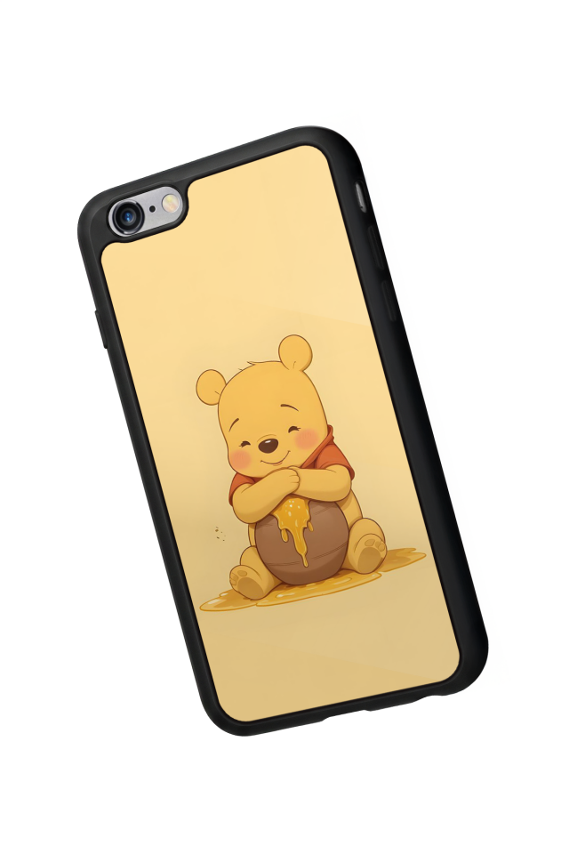iPhone 6s Plus Uyumlu Winnie Tasarımlı Glossy Premium Kılıf