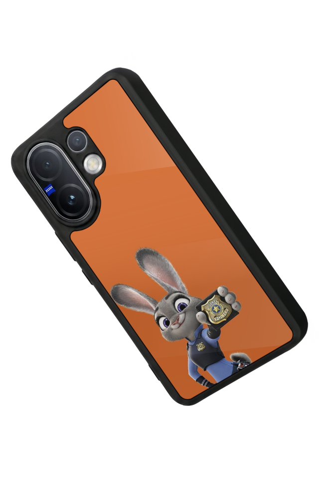 Vivo V60 Uyumlu Zootropolis Tasarımlı Glossy Premium Kılıf
