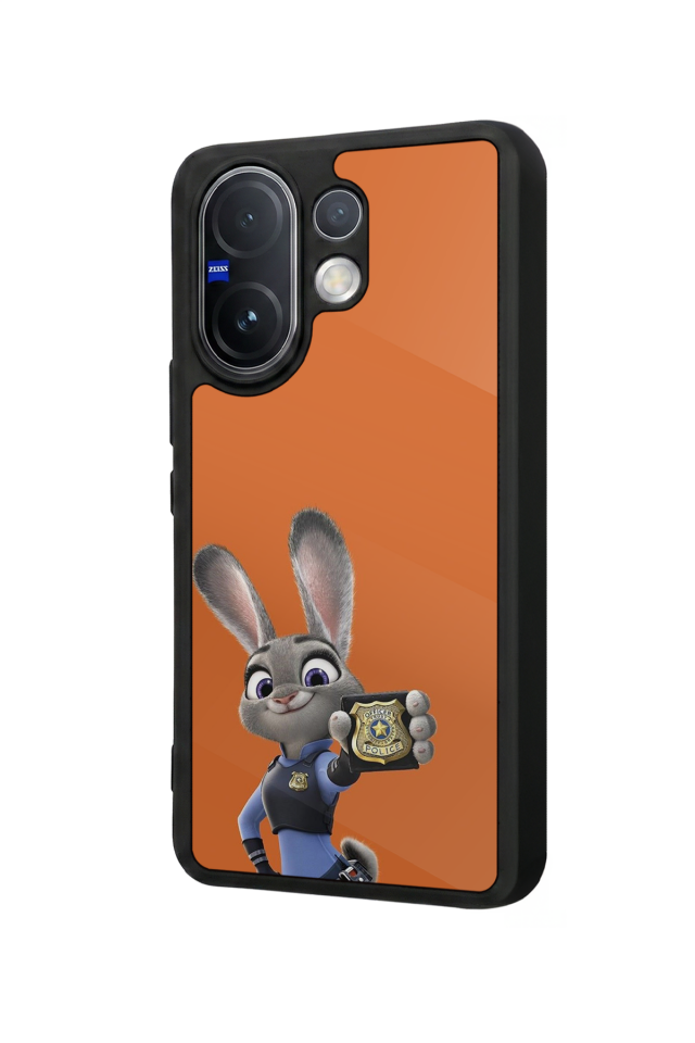 Vivo V60 Uyumlu Zootropolis Tasarımlı Glossy Premium Kılıf