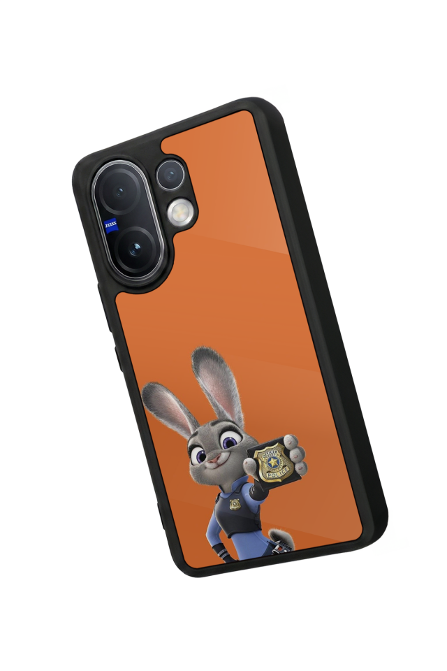 Vivo V60 Uyumlu Zootropolis Tasarımlı Glossy Premium Kılıf