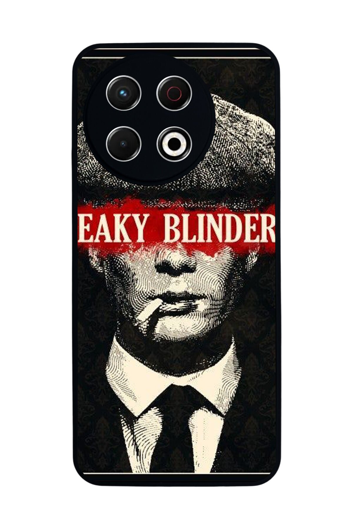 Tecno Spark 30 Pro Uyumlu Peaky Blinders Tasarımlı Glossy Premium Kılıf