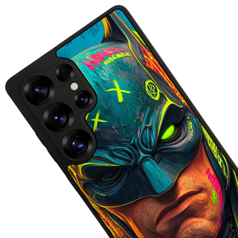 Samsung Galaxy S25 Ultra Uyumlu Batman Tasarımlı Glossy Premium Kılıf