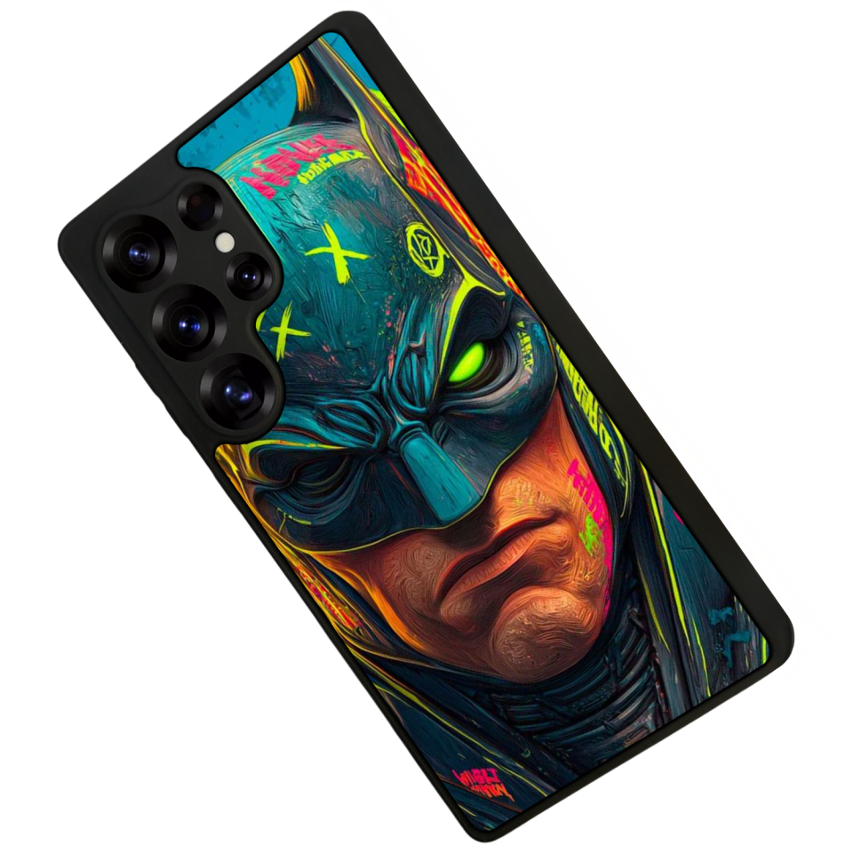 Samsung Galaxy S25 Ultra Uyumlu Batman Tasarımlı Glossy Premium Kılıf