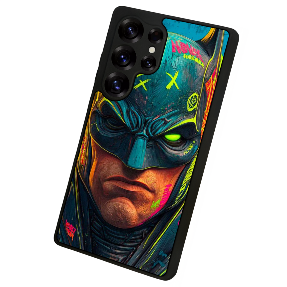Samsung Galaxy S25 Ultra Uyumlu Batman Tasarımlı Glossy Premium Kılıf