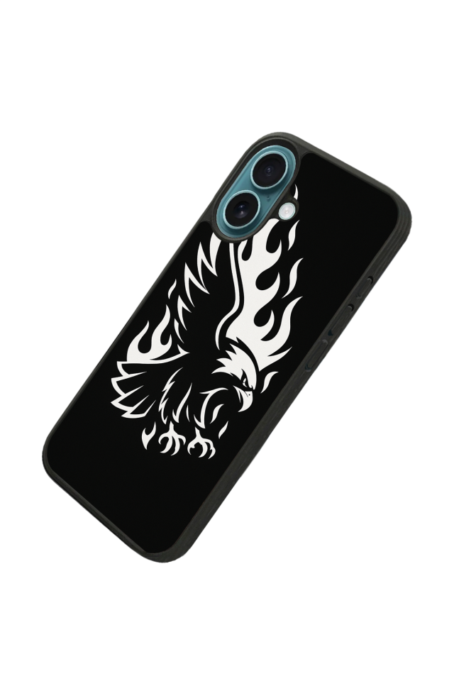 iPhone 16 Uyumlu Besiktas Tasarımlı Glossy Premium Kılıf