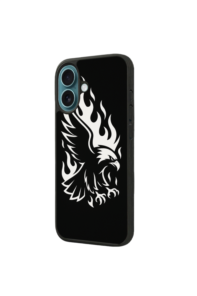 iPhone 16 Uyumlu Besiktas Tasarımlı Glossy Premium Kılıf