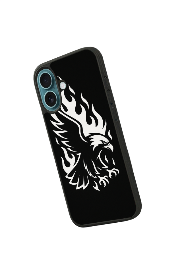 iPhone 16 Uyumlu Besiktas Tasarımlı Glossy Premium Kılıf