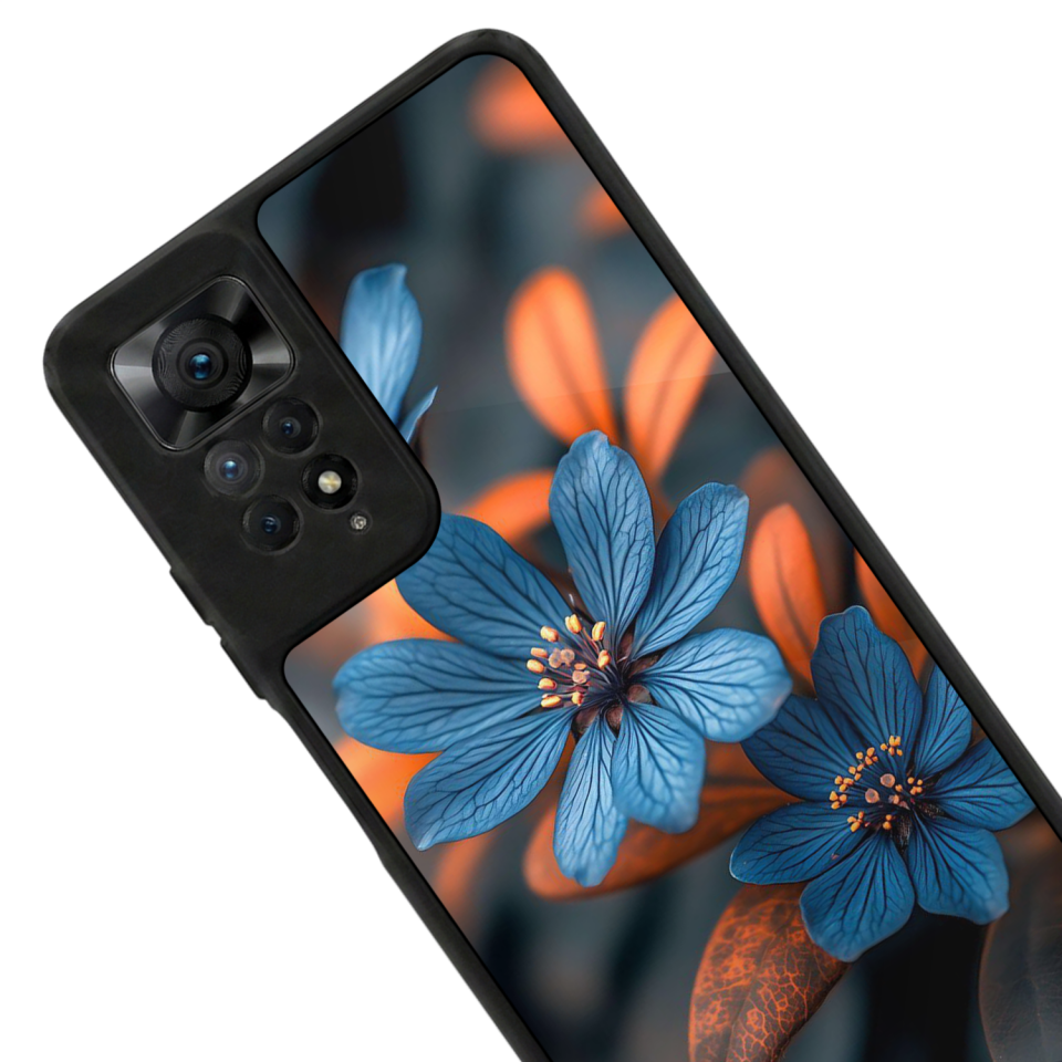 Xiaomi Redmi Note 12 Pro Uyumlu Cicek Tasarımlı Glossy Premium Kılıf