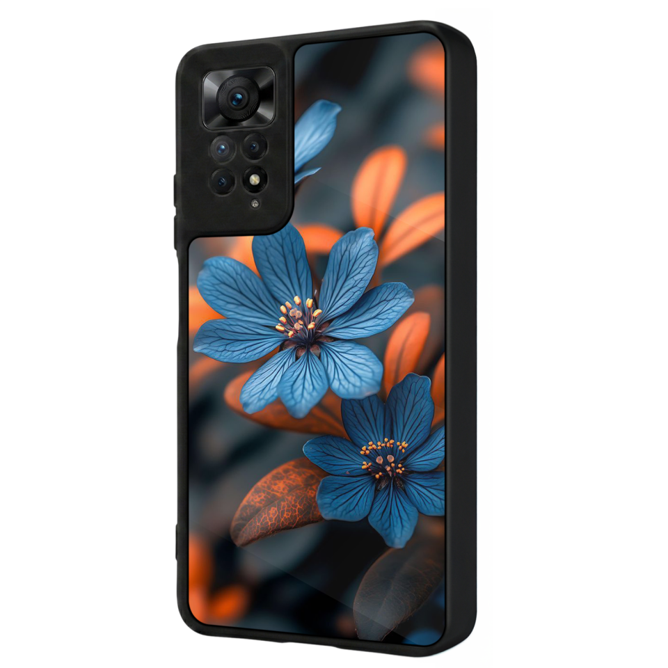 Xiaomi Redmi Note 12 Pro Uyumlu Cicek Tasarımlı Glossy Premium Kılıf