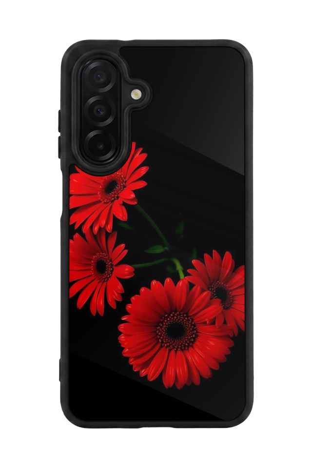 Samsung Galaxy A26 Uyumlu Cicek Tasarımlı Glossy Premium Kılıf