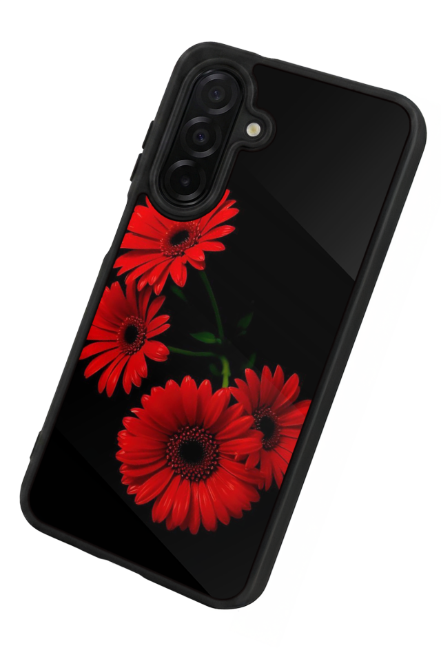 Samsung Galaxy A26 Uyumlu Cicek Tasarımlı Glossy Premium Kılıf