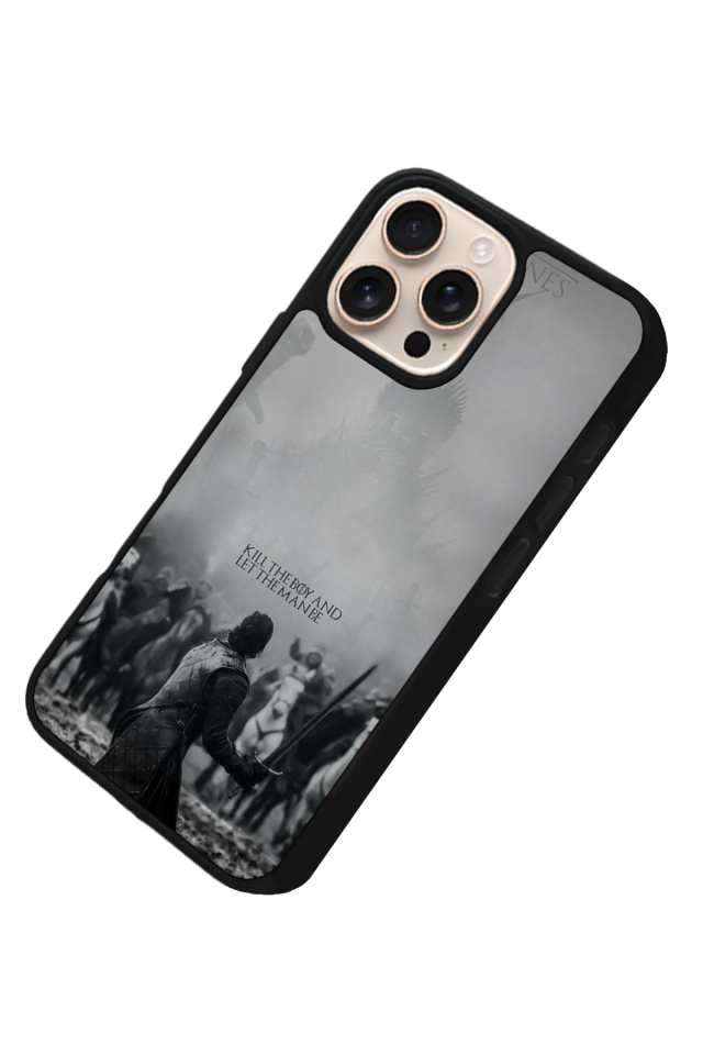 iPhone 15 Pro Max Uyumlu GameOfThrones Tasarımlı Glossy Premium Kılıf