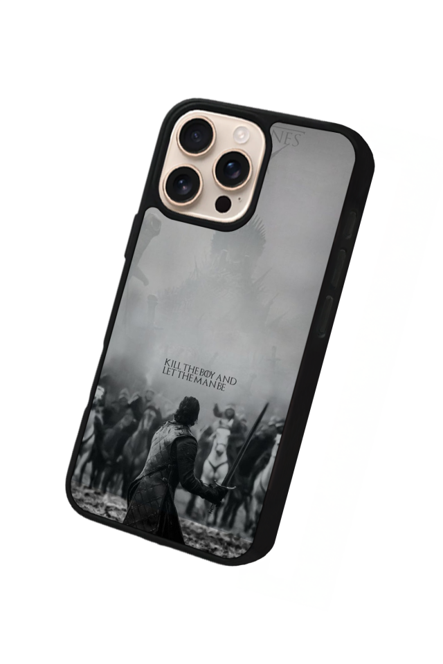 iPhone 15 Pro Max Uyumlu GameOfThrones Tasarımlı Glossy Premium Kılıf