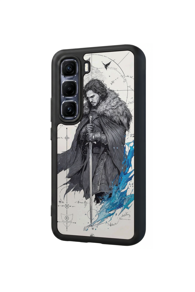 Infinix Hot 60 Pro Plus Uyumlu GameOfThrones Tasarımlı Glossy Premium Kılıf