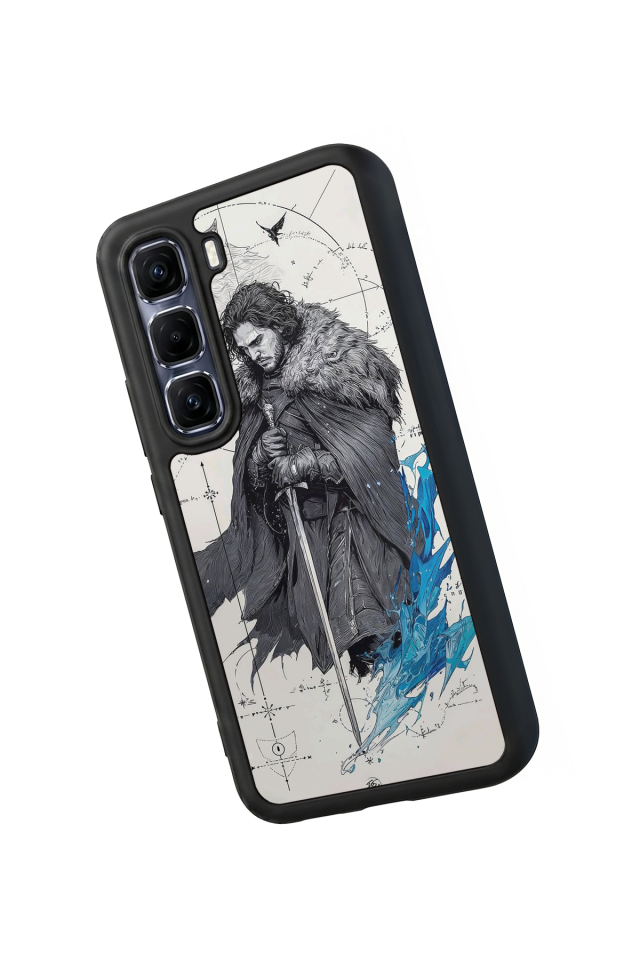 Infinix Hot 60 Pro Plus Uyumlu GameOfThrones Tasarımlı Glossy Premium Kılıf