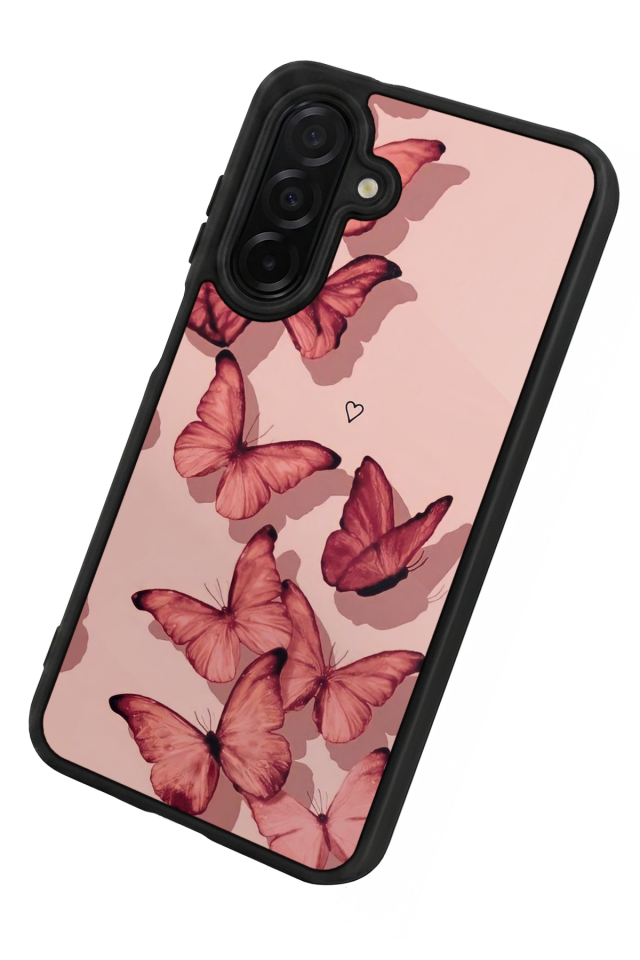 Samsung Galaxy A36 Uyumlu Kelebek Tasarımlı Glossy Premium Kılıf
