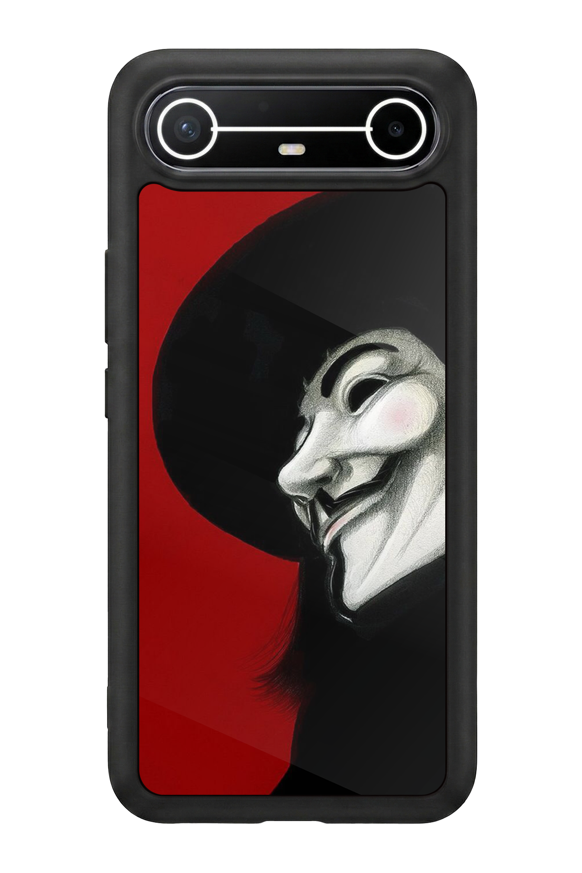 Tecno Spark Slim 5G Uyumlu Vendetta Tasarımlı Glossy Premium Kılıf