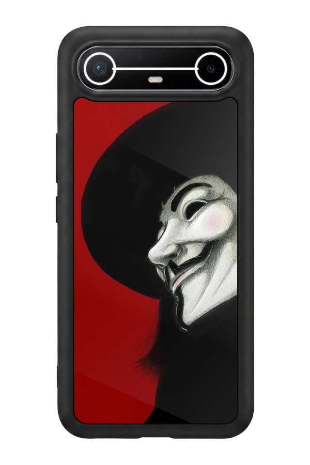 Tecno Spark Slim 5G Uyumlu Vendetta Tasarımlı Glossy Premium Kılıf