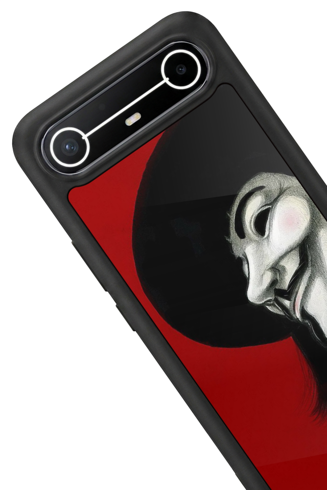 Tecno Spark Slim 5G Uyumlu Vendetta Tasarımlı Glossy Premium Kılıf