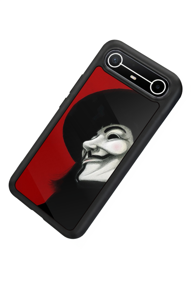 Tecno Spark Slim 5G Uyumlu Vendetta Tasarımlı Glossy Premium Kılıf