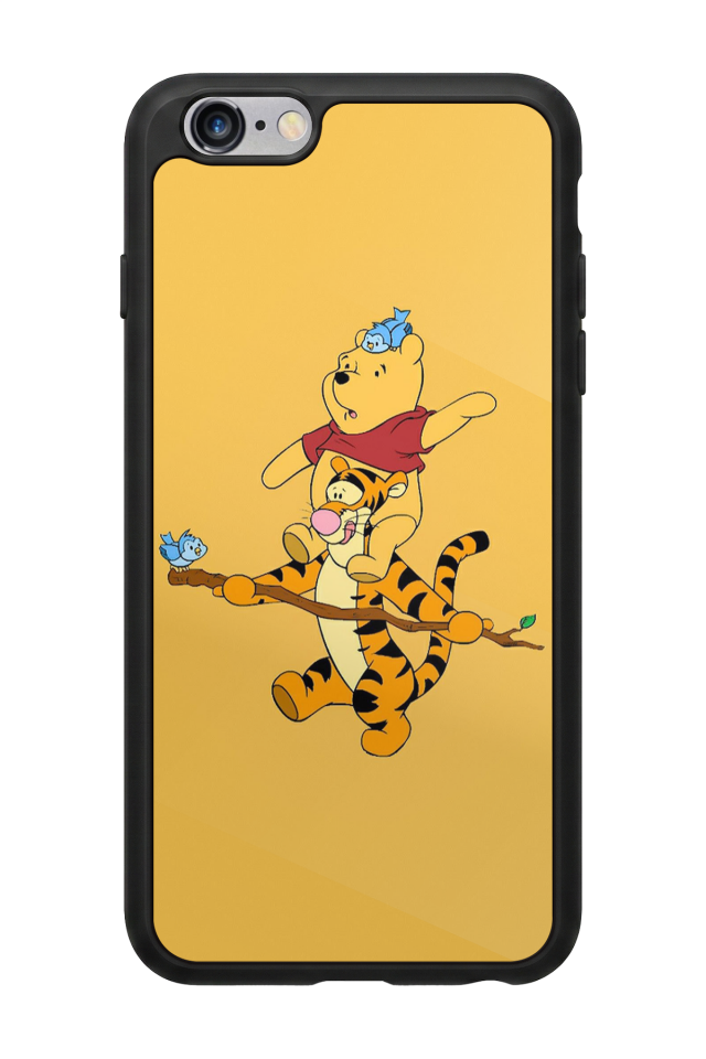iPhone 6s Plus Uyumlu Winnie Tasarımlı Glossy Premium Kılıf