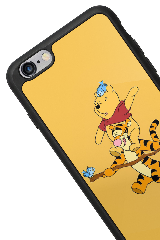 iPhone 6s Plus Uyumlu Winnie Tasarımlı Glossy Premium Kılıf