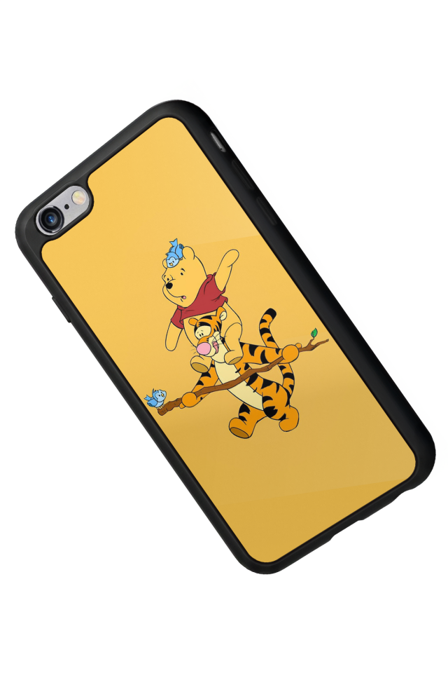 iPhone 6s Plus Uyumlu Winnie Tasarımlı Glossy Premium Kılıf