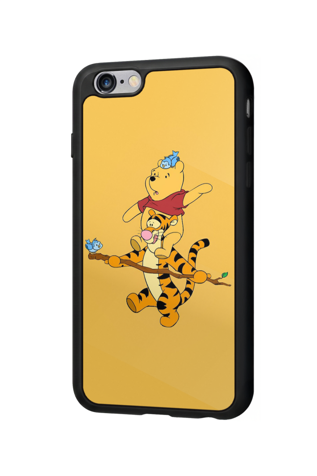 iPhone 6s Plus Uyumlu Winnie Tasarımlı Glossy Premium Kılıf