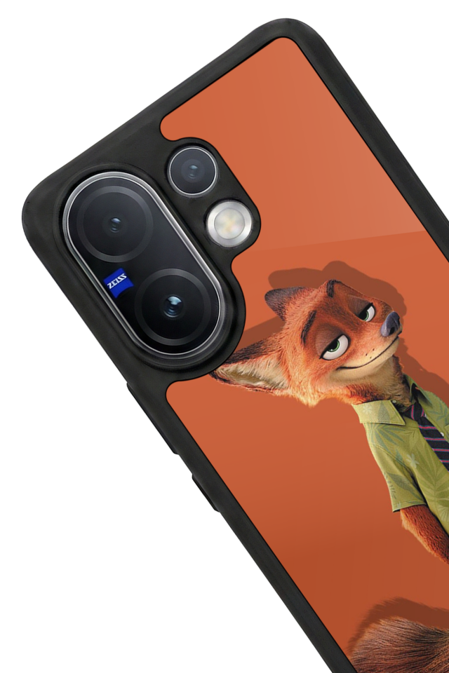 Vivo V60 Uyumlu Zootropolis Tasarımlı Glossy Premium Kılıf