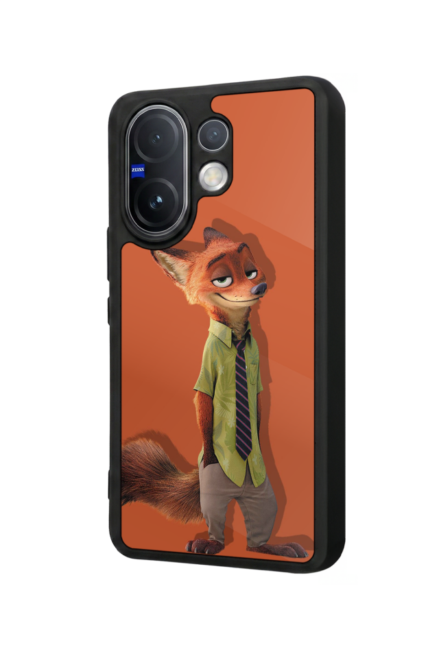 Vivo V60 Uyumlu Zootropolis Tasarımlı Glossy Premium Kılıf