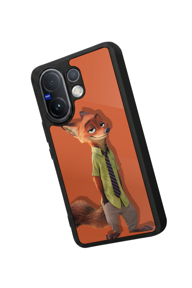 Vivo V60 Uyumlu Zootropolis Tasarımlı Glossy Premium Kılıf