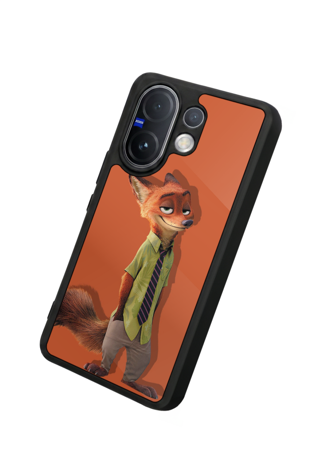 Vivo V60 Uyumlu Zootropolis Tasarımlı Glossy Premium Kılıf