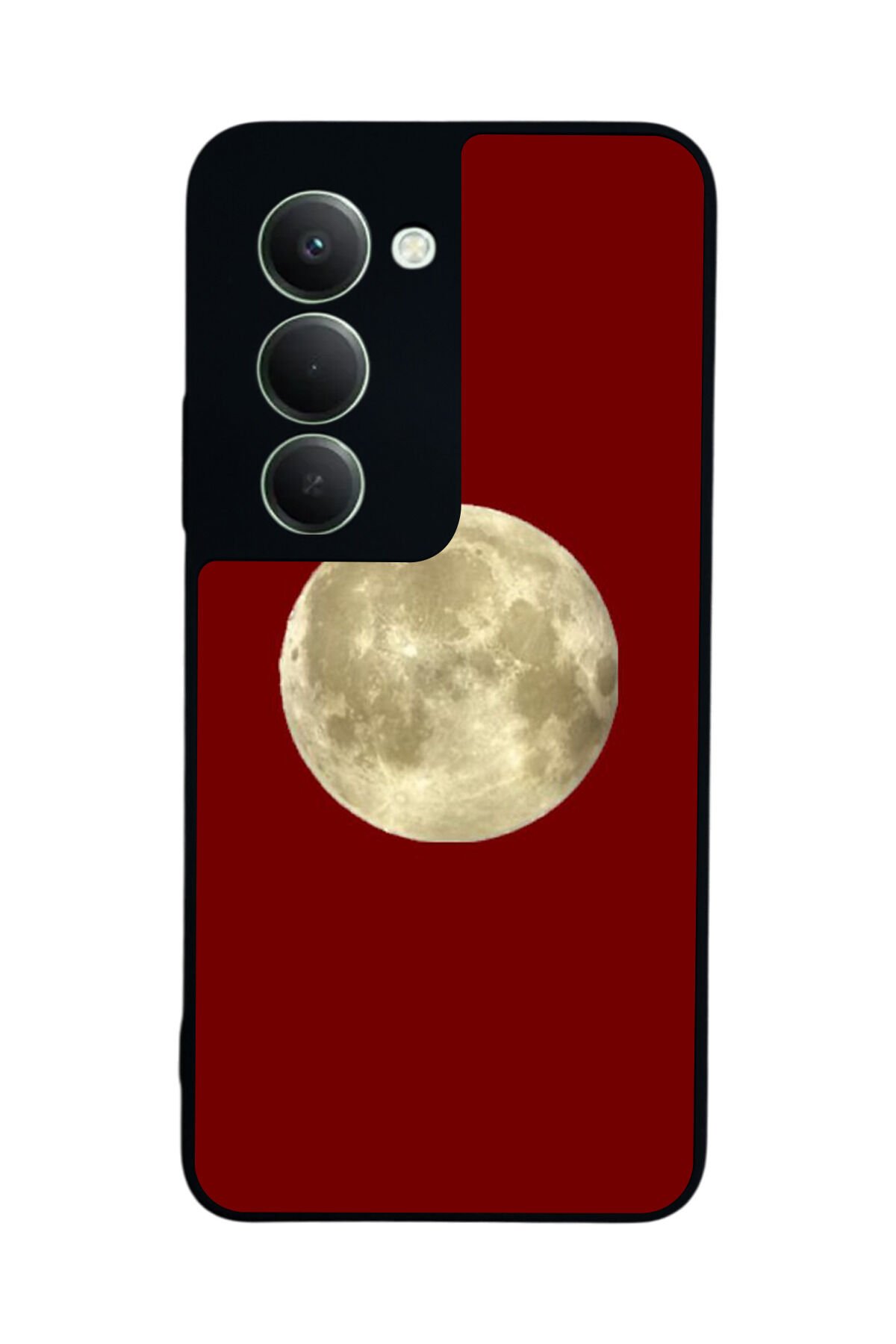 Xiaomi Redmi 15 5G Uyumlu Kirmizi Tasarımlı Glossy Premium Kılıf