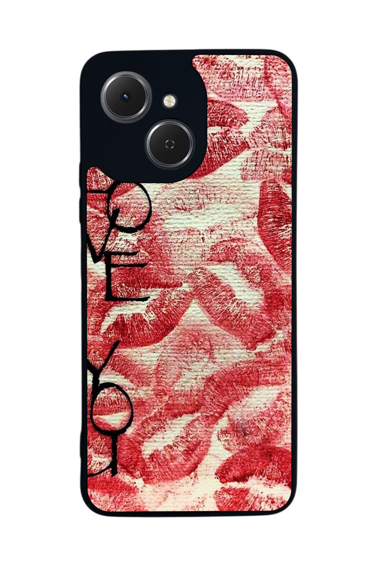 Tecno Spark 40C Uyumlu Dudak Tasarımlı Glossy Premium Kılıf