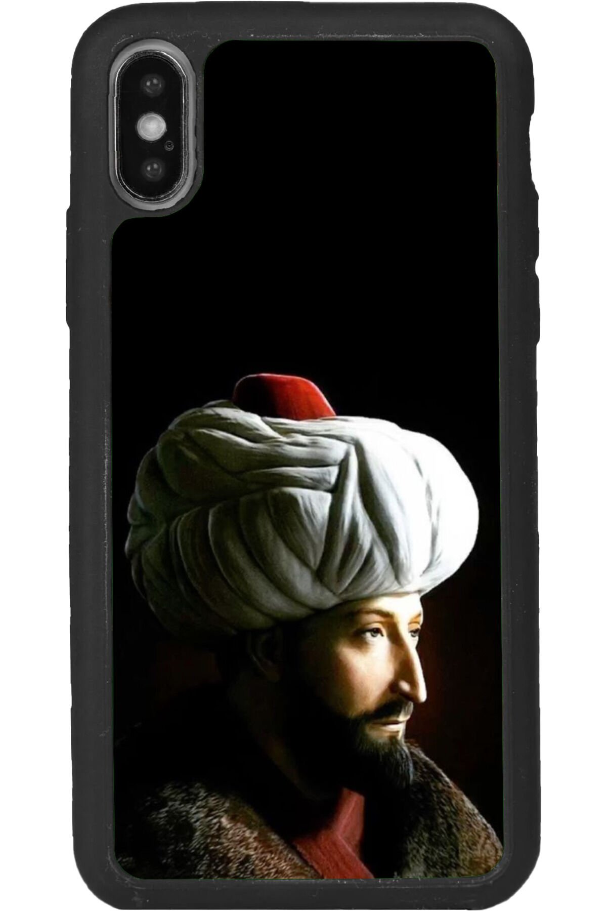 iPhone XS Max Uyumlu Mat Siyah uyumlu Kılıf – Yumuşak Silikon, Koruyucu, Şok Emici Kapak