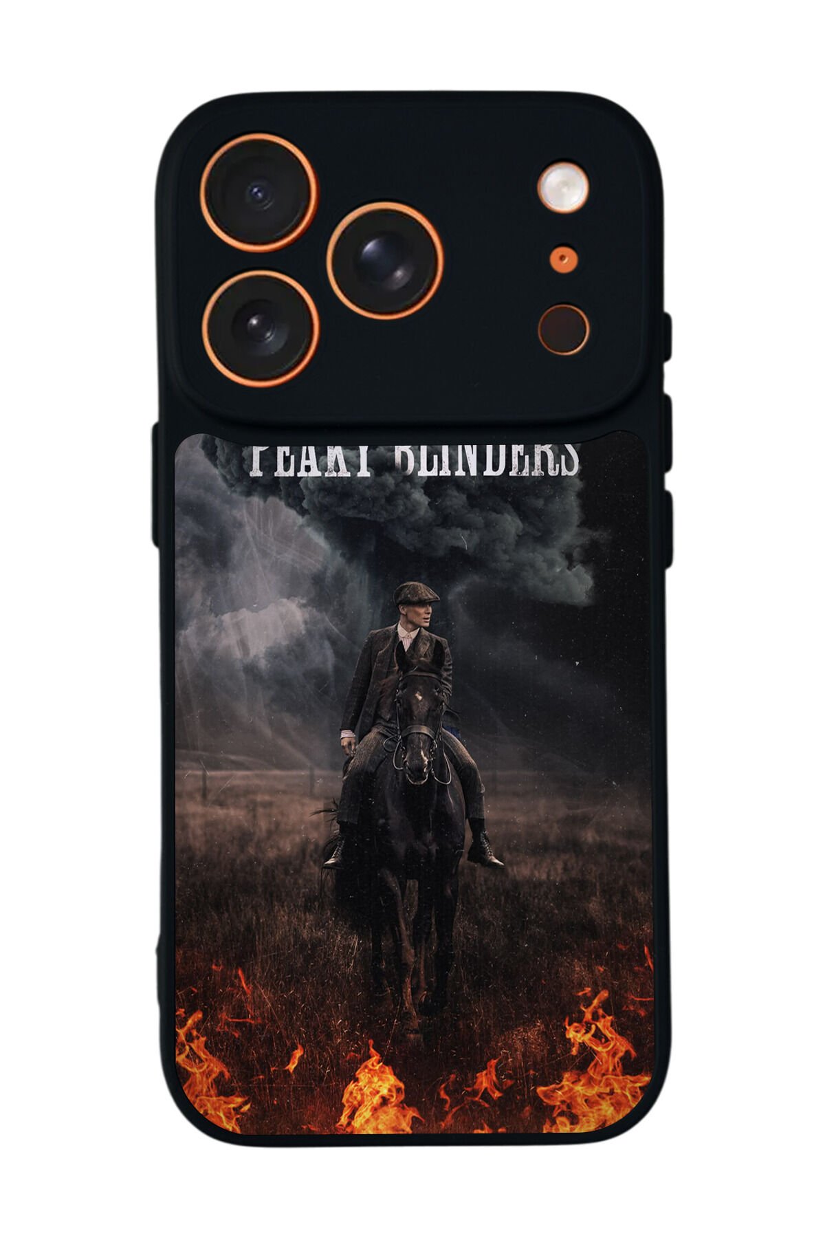 iPhone 17 Pro Uyumlu Peaky Blinders Tasarımlı Glossy Premium Kılıf