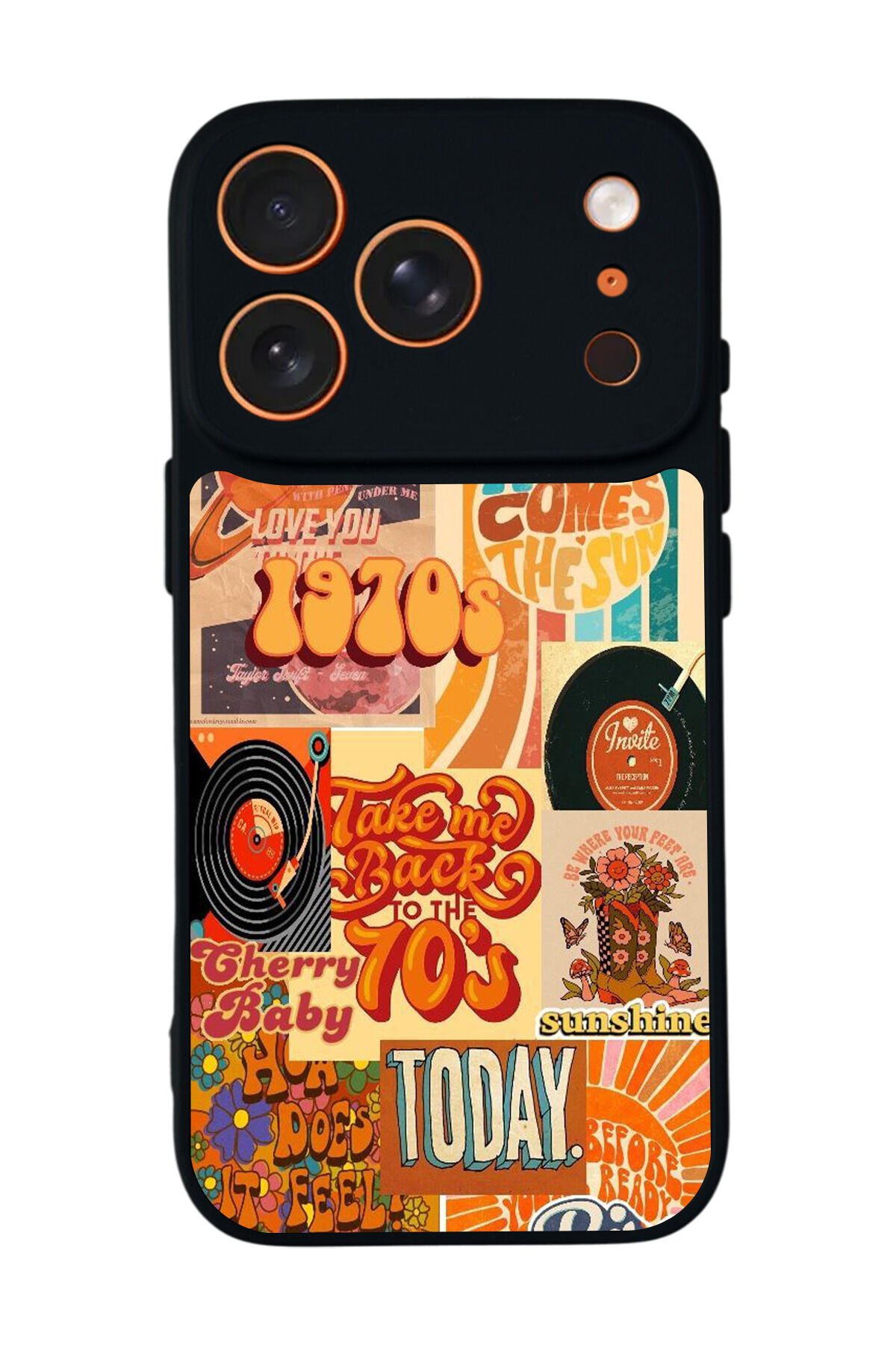 iPhone 17 Pro Uyumlu Poster Tasarımlı Glossy Premium Kılıf