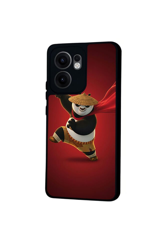 Oppo Reno 13F Uyumlu Kung Fu Panda Tasarımlı Glossy Premium Kılıf