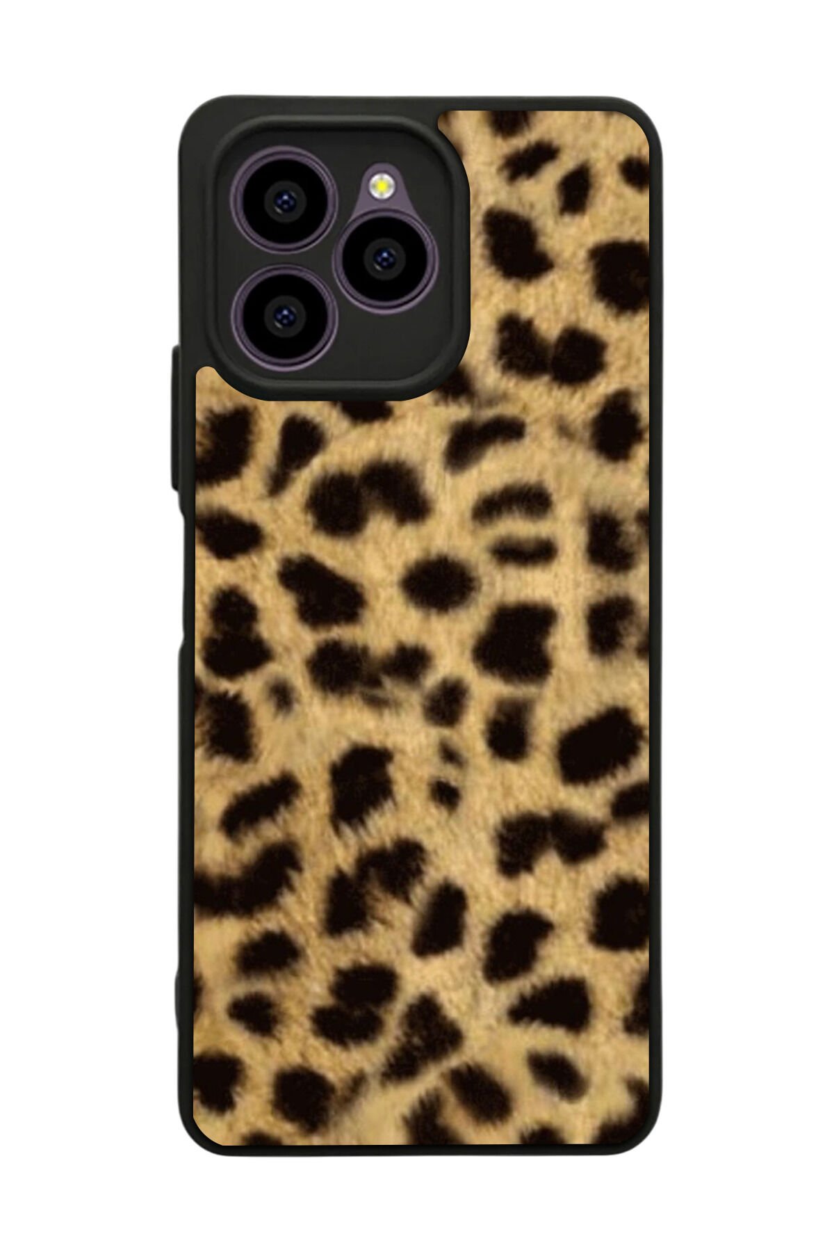Omix X6 Uyumlu Leopar Tasarımlı Glossy Premium Kılıf