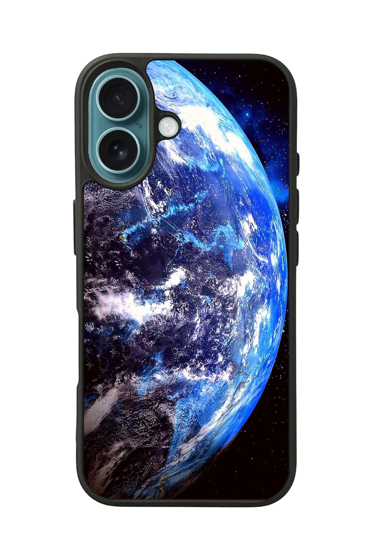 iPhone 16 Uyumlu Ay Tasarımlı Glossy Premium Kılıf