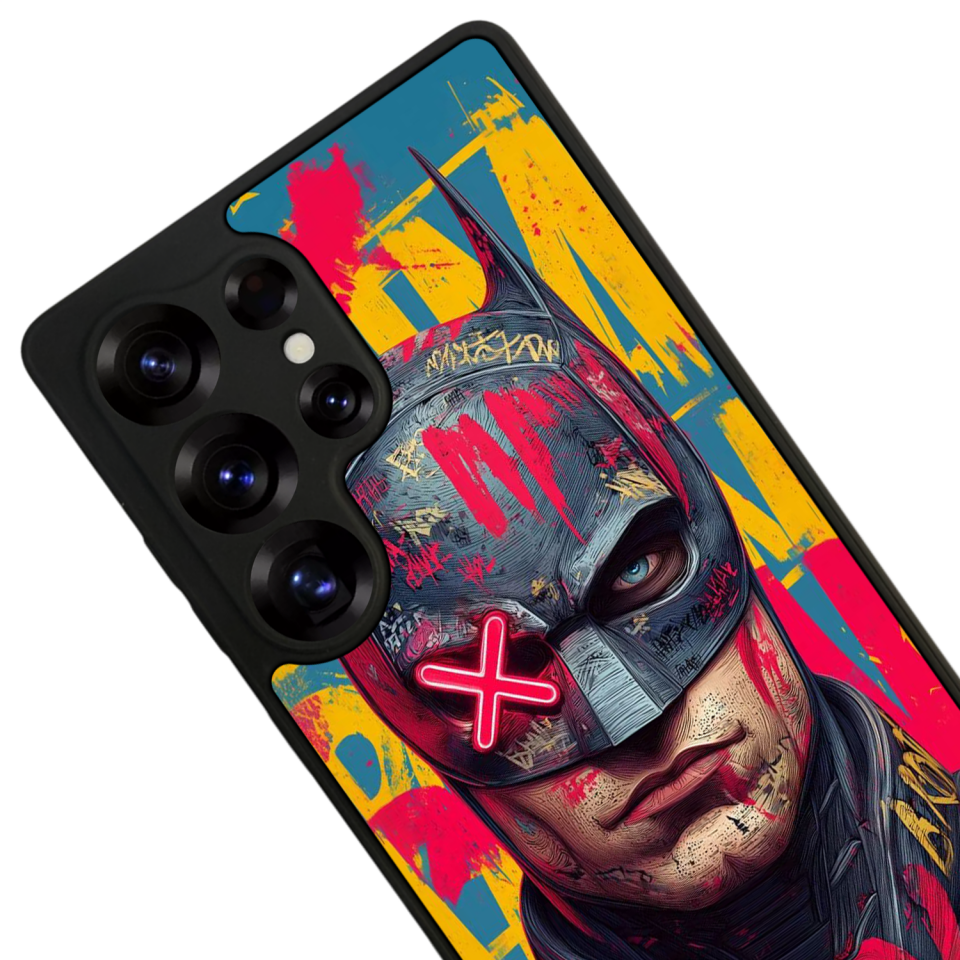 Samsung Galaxy S25 Ultra Uyumlu Batman Tasarımlı Glossy Premium Kılıf