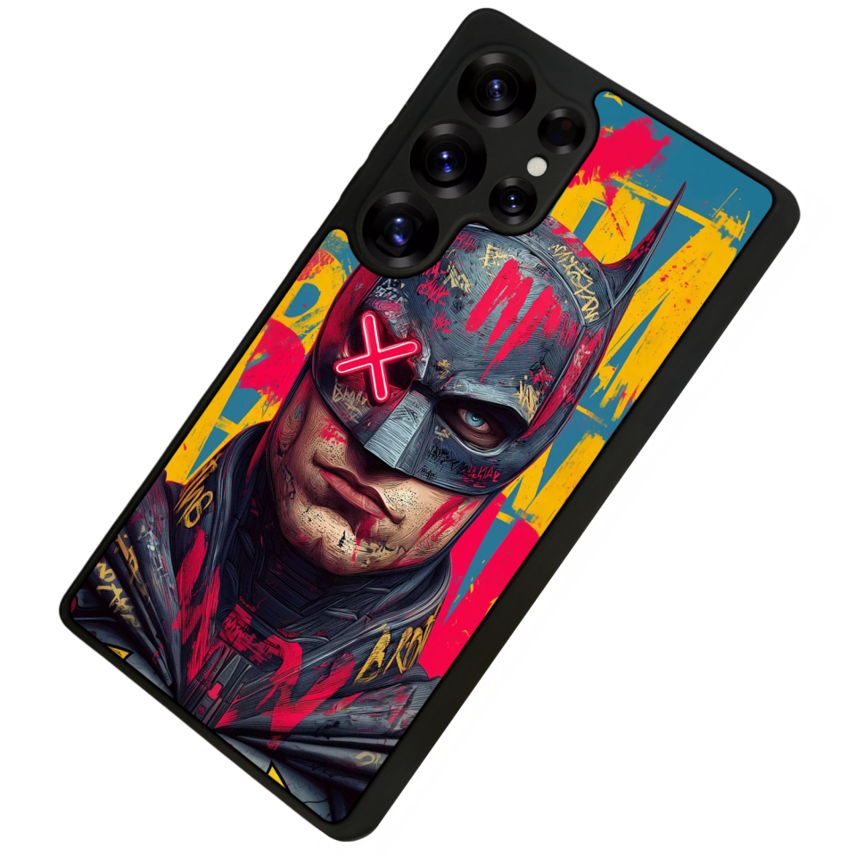 Samsung Galaxy S25 Ultra Uyumlu Batman Tasarımlı Glossy Premium Kılıf