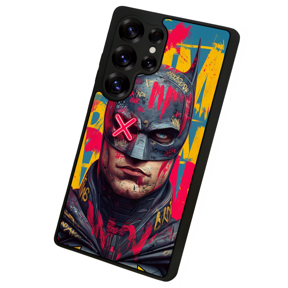 Samsung Galaxy S25 Ultra Uyumlu Batman Tasarımlı Glossy Premium Kılıf