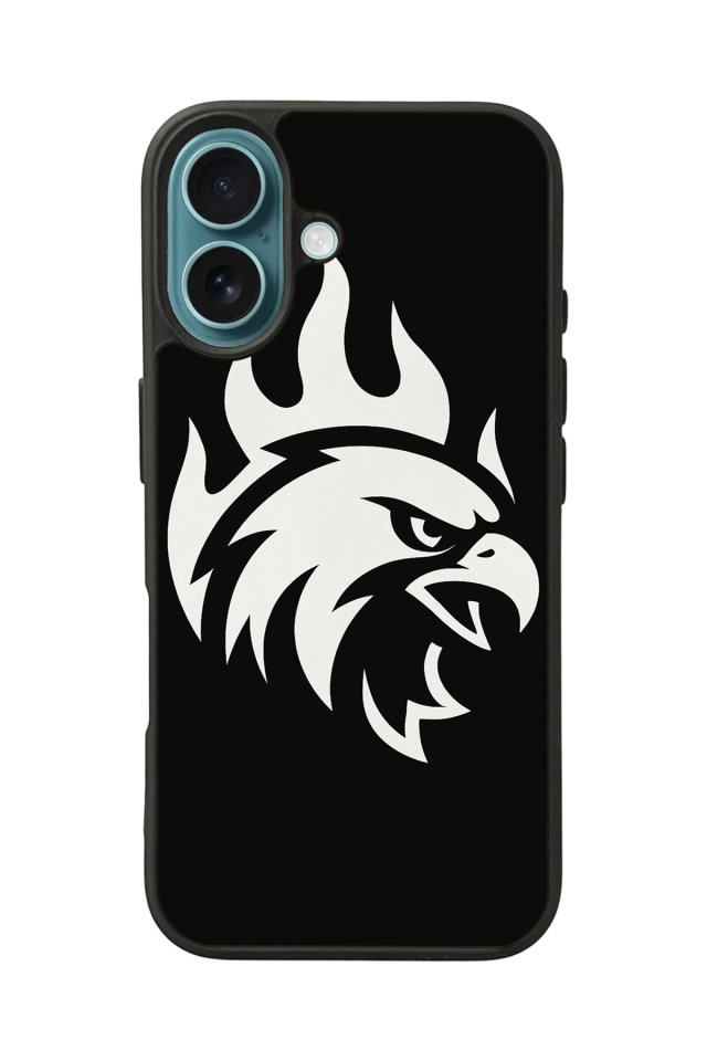 iPhone 16 Uyumlu Besiktas Tasarımlı Glossy Premium Kılıf