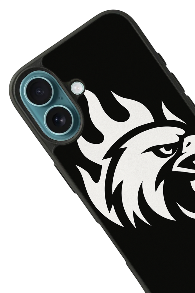 iPhone 16 Uyumlu Besiktas Tasarımlı Glossy Premium Kılıf