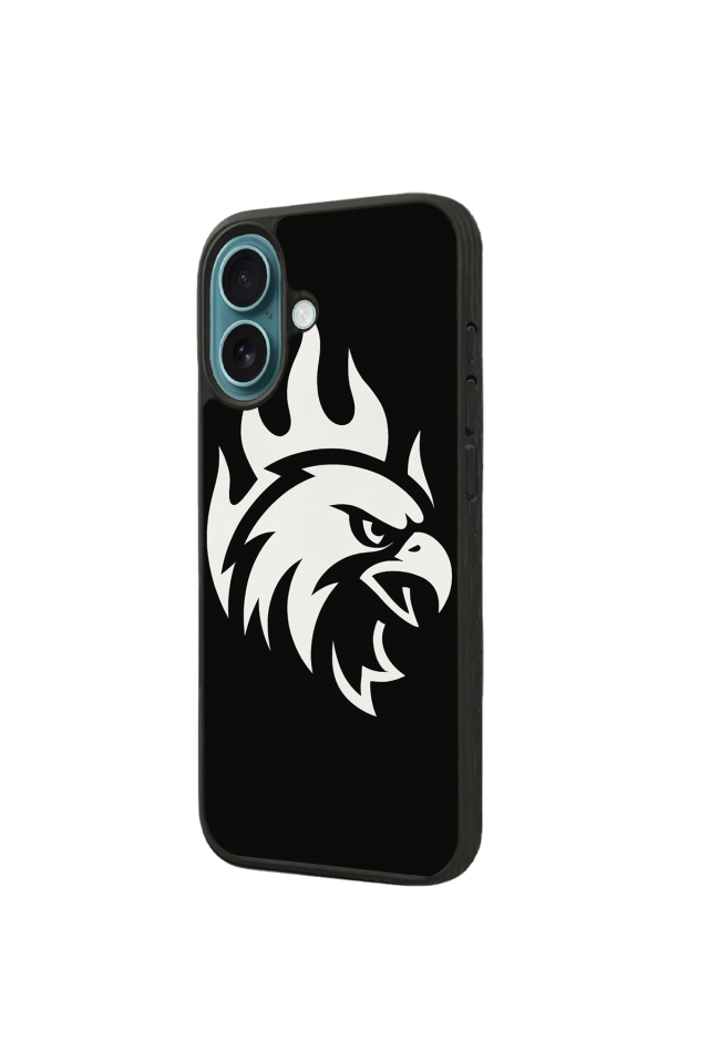 iPhone 16 Uyumlu Besiktas Tasarımlı Glossy Premium Kılıf